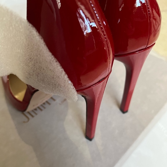 Authentic Jimmy Choo Liz 100cm Red Patent Leather - Picture 8 of 10